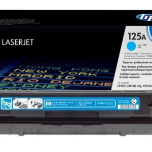 Original Cyan HP 125A Toner Cartridge CB541A