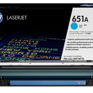 Original Cyan HP 651A Toner Cartridge - CE341A