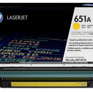 Original Yellow HP 651A Toner Cartridge - CE342A
