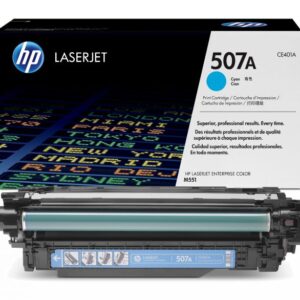 Original Cyan HP 507A Toner Cartridge - CE401A