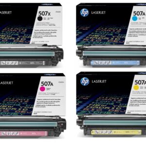 Original 4 Colour HP 507 Toner Cartridge Multipack - CE400X/CE401A/CE402A/CE403A