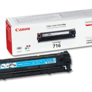 Original Cyan Canon 716 Toner Cartridge 1979B002AA 716C