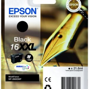 Original Epson 16XXL Black Pen & Crossword Ink Cartridge C13T16814012