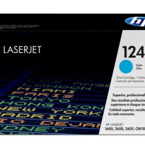 Original Cyan HP 124A Toner Cartridge - Q6001A
