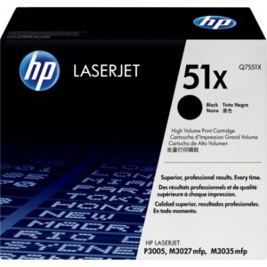 Original High Capacity Black HP 51X Toner Cartridge - Q7551X