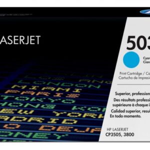 Original Cyan HP 503A Toner Cartridge - Q7581A