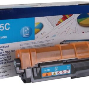 Original High Capacity Cyan Brother TN-245C Toner Cartridge TN245C Laser Printer Cartridge